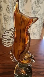 Vintage Handblown Glass Ann Primrose Murano Collection Seahorse Large - Picture 1 of 6