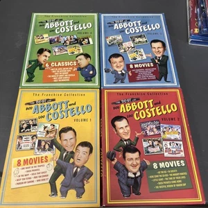 The Best Of Bud Abbot And Costello, Vol1,2,3,4 ! - Picture 1 of 1