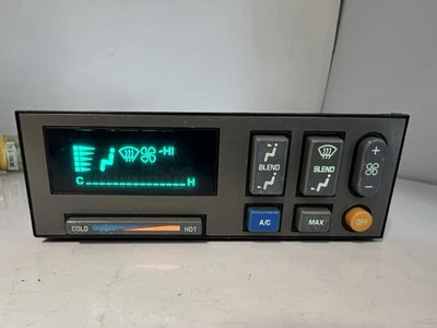 91-94 SILVERADO K1500 C1500 TEMPERATURE CLIMATE SWITCH w MAX BUTTON OEM Tested - Image 1 of 4