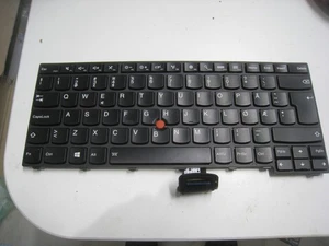 GENUINE Lenovo Thinkpad T440 T440p T450 L450 T450s T460 BACKLIT Keyboard NORDIC - Afbeelding 1 van 3