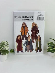 Cardigan Tunic Neck Ring Size L-XXL  Pattern b5528 Kimono Raglan Sleeves Uncut  - Picture 1 of 2