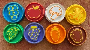 Vtech Chomp and Count Dino Ersatzteil Spielzeug Münzen • Komplettsatz 8 - Bild 1 von 3