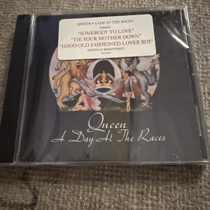 Queen A Day at the Races CD New Sealed Hype Sticker 1991 Hollywood Records Promo - Picture 1 of 5