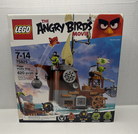 LEGO The Angry Birds Movie 75825 Piggy Pirate Ship NEW SEALED NIB Retired Unopen