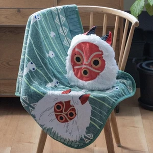 Studio Ghibli Princess Mononoke San Kissen (32×38cm) Decke (100x70cm) - NEU - Bild 1 von 24