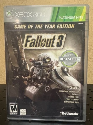 Fallout 3 Game Of The Year Edition (DLC Included) (Xbox 360) - Platinum Hits - Image 1 of 4