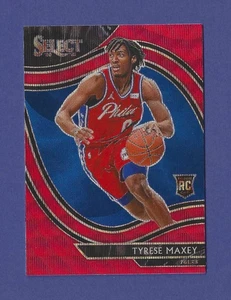 Select #280 Tyrese Maxey RC 2020 - Courtside - Red Wave Prizm Parallel Rookie - Imagen 1 de 2