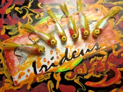 Irideus baitfish flies Chico Crush Minnow trout flies steelhead fly fishing