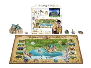 NEW IN BOX 4D Cityscape Puzzle HARRY POTTER HOGWARTS 543+ pieces - Picture 1 of 8