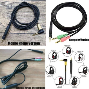 Upgraded Kopfhörer Audiokabel Für Sennheiser GAME ZERO ONE GSP600 PC373D GSP350 - Bild 1 von 17