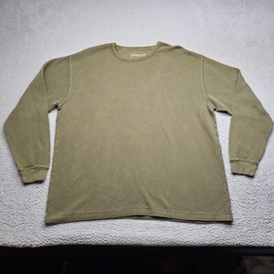 Magellan Thermal Shirt Mens Size XL Brown Long Sleeve Pull Over - Picture 1 of 13