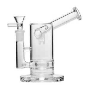 Burbujeador Sidecar Grado Humano 6" CLARO Vidrio Borosilicato Grueso - Imagen 1 de 8
