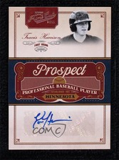 2011 Playoff Prime Cuts Century Gold /49 Travis Harrison #TH Auto