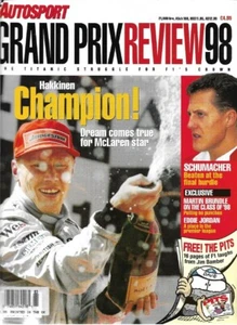 GRAND PRIX REVIEW by AUTOSPORT 1998 - Imagen 1 de 1
