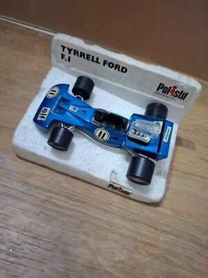 Polistil Politoys F1 Tyrrell Ford 1/25 con polistirolo e piedistallo - Immagine 1 di 4