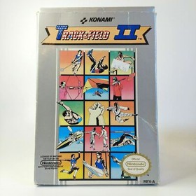 Track & Field II 2 NES Nintendo Entertainment System 1989