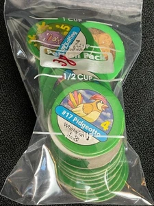 VTG MB Pokemon Master Trainer Game 38 Green Chips Accessories - All Original - Picture 1 of 2