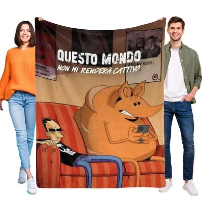 This World Can't Tear Me Down Super Soft Flannel Throw Blanket All Season Gifts - Image 1 of 4