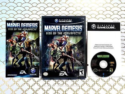Marvel Nemesis: Rise of the Imperfects (Nintendo GameCube) CIB Complete - TESTED - Image 1 of 4