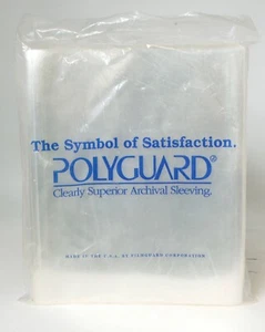 Polyguard Manchon d'archives clairement supérieur 8x10 conservateurs négatifs 100x - Photo 1 sur 1