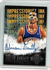 ADRIAN DANTLEY 2013-14 PANINI COURT KINGS IMPRESSIONIST INK CERTIFIED AUTOGRAPH#