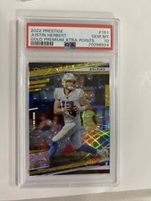 2021 Prestige Xtra Points Gold /99 Justin Herbert PSA 10 POP 1