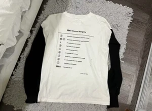 MM6 MAISON MARGIELA Cotton wool T-shirt sweater Unisex - Picture 1 of 10