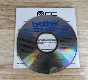 BROTHER MFC-9700 & MFC-9800 Printer Software Suite For Windows XP - Picture 1 of 2