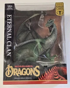 MIB Gold Label Mcfarlane Dragons Eternal Clan Figure - Picture 1 of 6