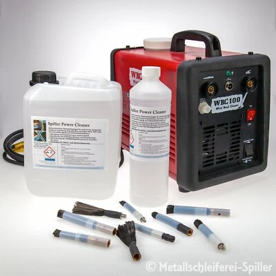 Edelstahl Beizgerät Schweißnahtreinigung Elektrolyt Kohlefaser Carbon Beizpinsel - Bild 1 von 3