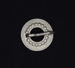 Antique Beautiful Silver Brooch 18th Century - Picture 1 of 4