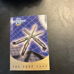 Jb9a Babylon 5 1999 Skybox The Prop Cage Pc1 Pin Linhs - Picture 1 of 2