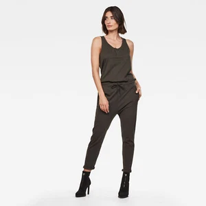 G-Star Damen Armellos Overall Lyker Suit Womens Jumpsuit Asfalt Grau Größe: S - Bild 1 von 5