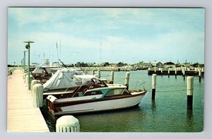 Crisfield MD-Maryland, General Greetings, Somers Cove Marina, alte Postkarte - Bild 1 von 2