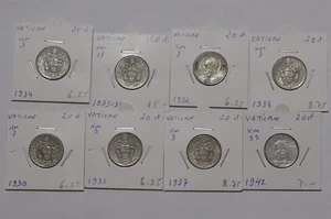 🧭 🇻🇦 VATIKAN 20 CENTESIMI MÜNZSAMMLUNG B84 #109 - Bild 1 von 7