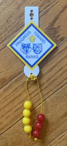 Estate Find: Vintage Boy Or Cub Scouts Progress Toward Ranks Beads - Picture 1 of 5