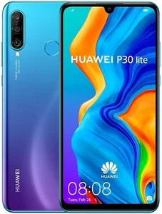 Huawei P30 lite 15.6 cm (6.15'') 128 GB 4G Blue 3340 mAh P30 lite, 15.6 cm (6.15 - Picture 1 of 3