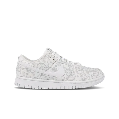 (W) Nike Dunk Low Essential White Paisley - Image 1 of 3