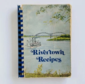 Vtg Rivertown Recipes Kennedy Book Club Cookbook Memphis TN 1976 Spiral Bound - Bild 1 von 20