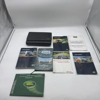 LIBRETTO USO E MANUTENZIONE LAND ROVER FREELANDER 2004 ITALIANO ORIGINALE - Immagine 1 di 4