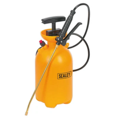 Sealey Pressure Sprayer 5L Gardening Pesticides Solvent Free Lance Adjustable - Image 1 of 4