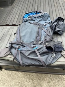 Gregory Baltoro 75L Men’s Sz S Backpack Blue With Rain cover VGC - Picture 1 of 5