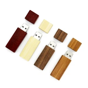 USB 3.0 2.0 Stick 32GB 64GB 8GB 1GB USB Flash Drive Speicher Bambus Memory Stick - Bild 1 von 22