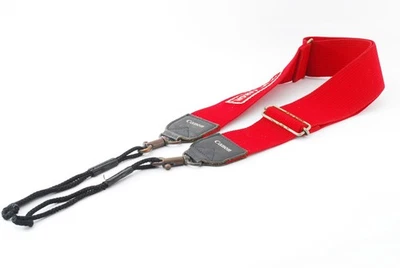 Canon Vintage strap for Neck "SPORTS CANON" RED Color [Excellent+] From Japan - Image 1 of 4