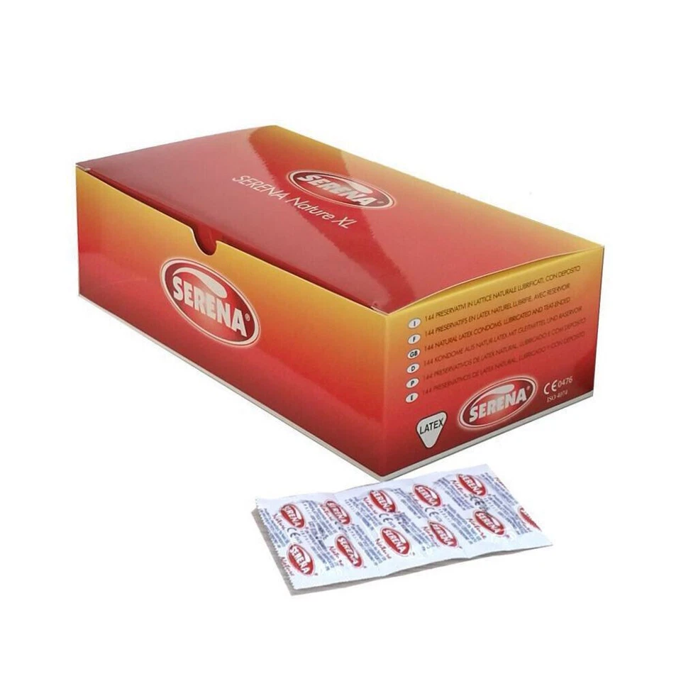 Serena Nature XL Profilattico Trasparente - 144 Pezzi