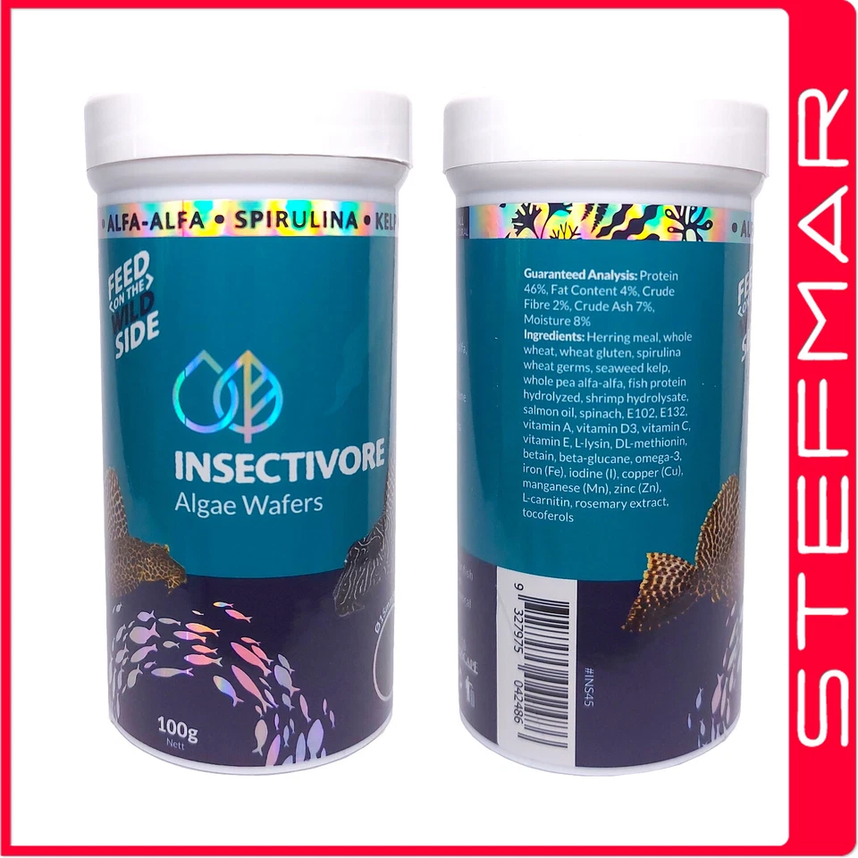 Insectivore Spirulina Wafers 100g - image 1 of 1