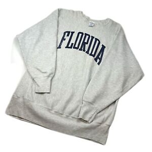 Vintage FSU UF Champion Reverse Weave Sweatshirt 90s 2XL Florida