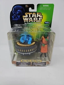 Star Wars Power of the Force MAX REBO BAND PAIRS Max Rebo & Doda Bodonawieedo - Picture 1 of 3