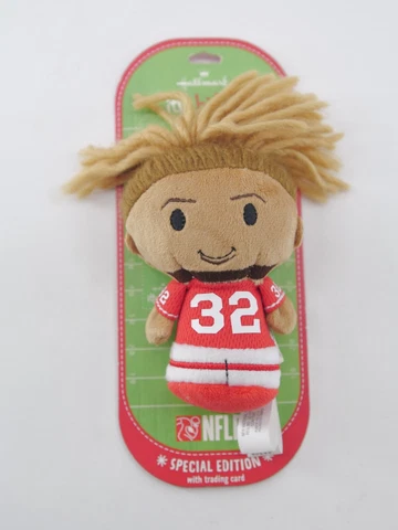 NFL Kansas City Chiefs Hallmark Itty Bittys Tyrann Mathieu Special Ed w Card NWT Cover