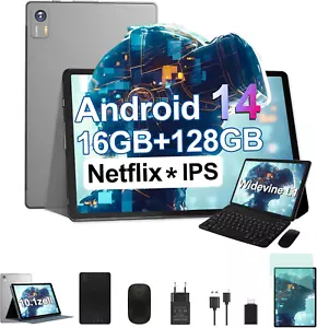 2025 Neueste 10 Zoll Tablet Android 14,5G WLAN 6, 16 GB RAM+128 GB ROM 1TB, Octa - Bild 1 von 7